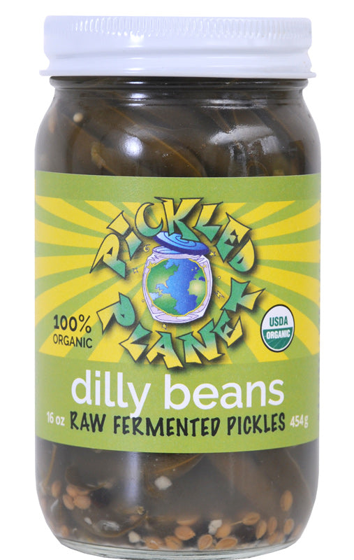 Dilly Beans Probiotic Organic Green Beans - 16 oz