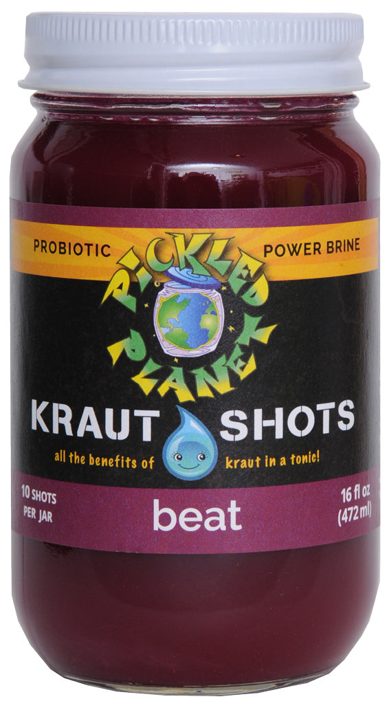 Beat Kraut Organic Kraut Shots, Raw - 16 oz