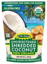 Load image into Gallery viewer, Shredded Coconut, Organic, Sulfite Free, 8 oz
