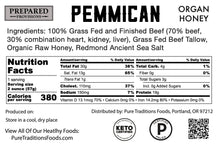 Load image into Gallery viewer, Pemmican Bars - Ancient Survival Food from Grass Fed Beef, 2 oz