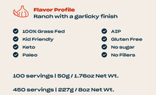 Load image into Gallery viewer, Pluck Organ Meat Blend, Zesty Garlic, 50g