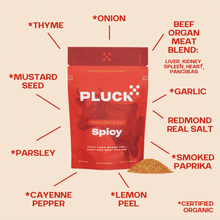Load image into Gallery viewer, Pluck Organ Meat Blend, Spicy, 50g
