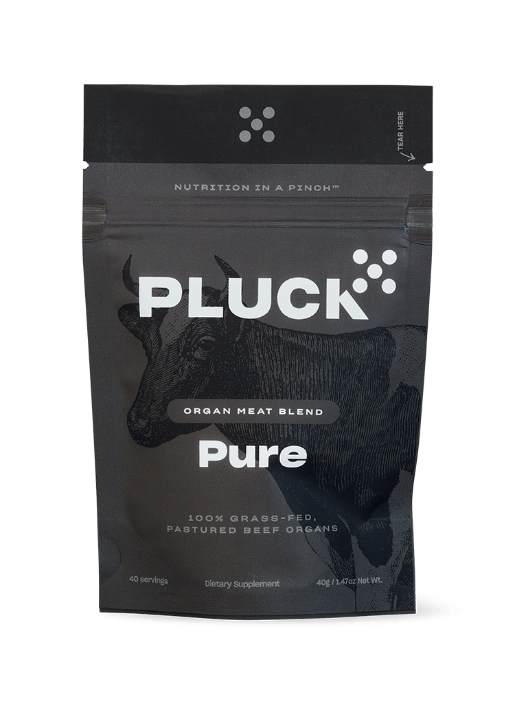 Pluck Organ Meat Blend, Pure, 40g