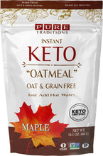 Load image into Gallery viewer, Instant Keto Oatmeal, Maple
