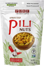 Load image into Gallery viewer, Sprouted Pili Nuts, Chili Garlic