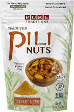Load image into Gallery viewer, Sprouted Pili Nuts, Turmeric Blend