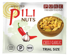 Load image into Gallery viewer, Sprouted Pili Nuts, Chili Garlic