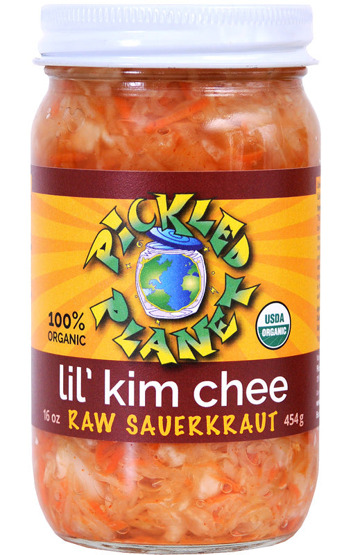 Lil Kim Chee Organic, Raw Sauerkraut - 16 oz