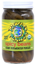 Load image into Gallery viewer, Spicy Beans Probiotic Organic Green Beans - 16 oz
