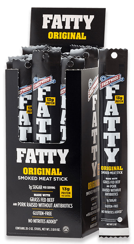 Sweetwood Smokehouse Fatty Sticks, Original, 2 oz