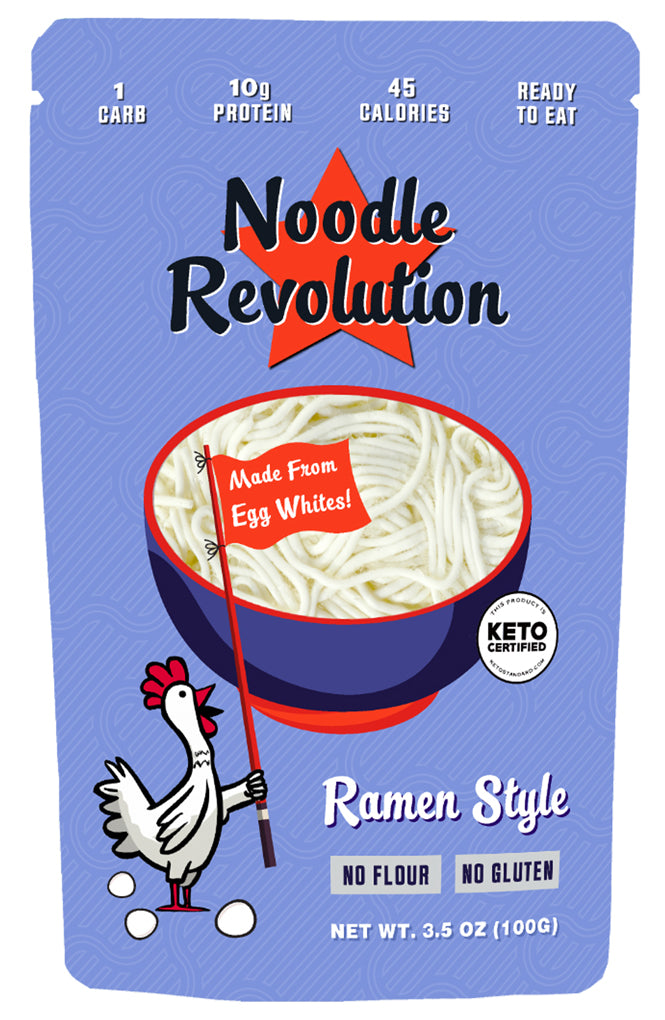 Noodle Revolution Keto Egg White Noodles