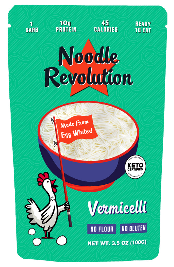 Noodle Revolution Keto Egg White Noodles