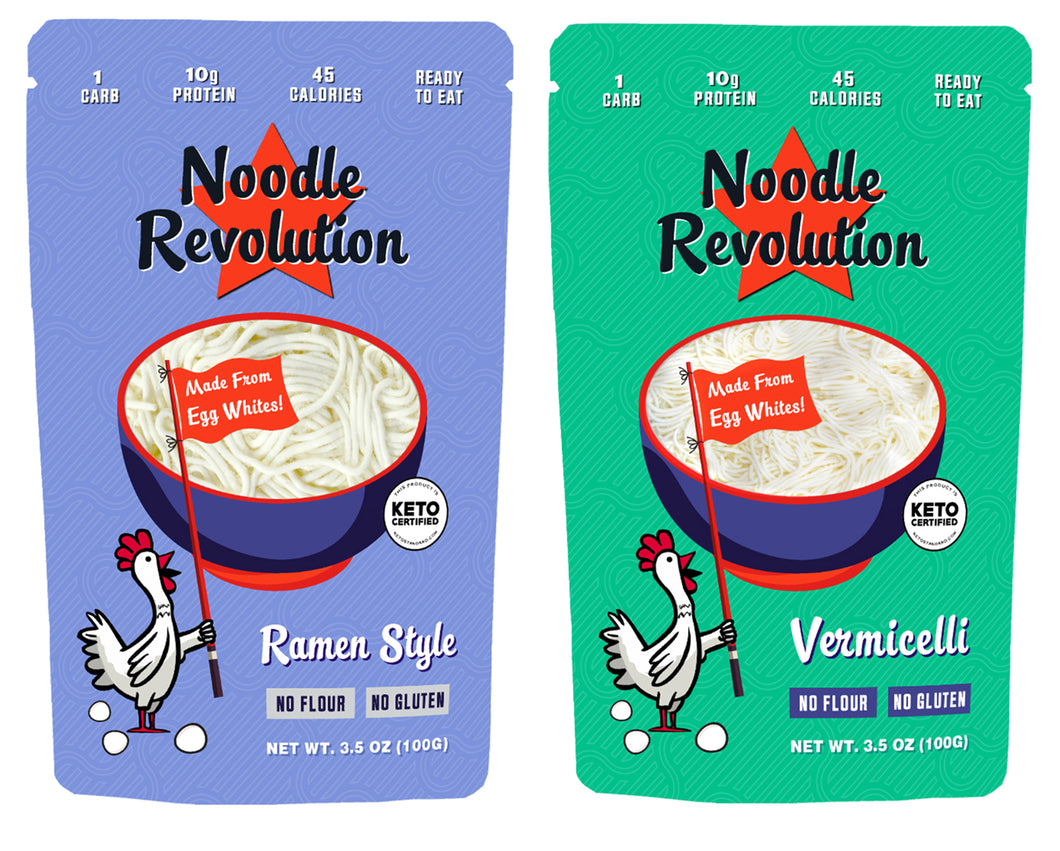 Noodle Revolution Keto Egg White Noodles