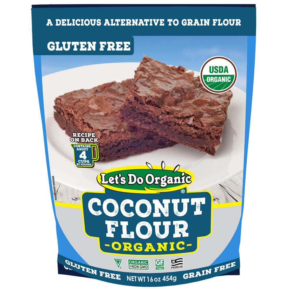 Coconut Flour, Organic, Sulfite Free - 16 oz