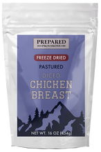 Load image into Gallery viewer, Freeze Dried Chicken Breast, Diced, Free Range, Non GMO
