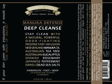 Load image into Gallery viewer, Manuka Defense Deep Cleanse Wash, 8.25 fl oz

