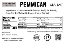 Load image into Gallery viewer, Pemmican Bars - Ancient Survival Food from Grass Fed Beef, 2 oz
