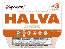 Load image into Gallery viewer, Organic Havla, Almond, 2.6 oz
