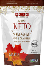 Load image into Gallery viewer, Instant Keto Oatmeal, Maple
