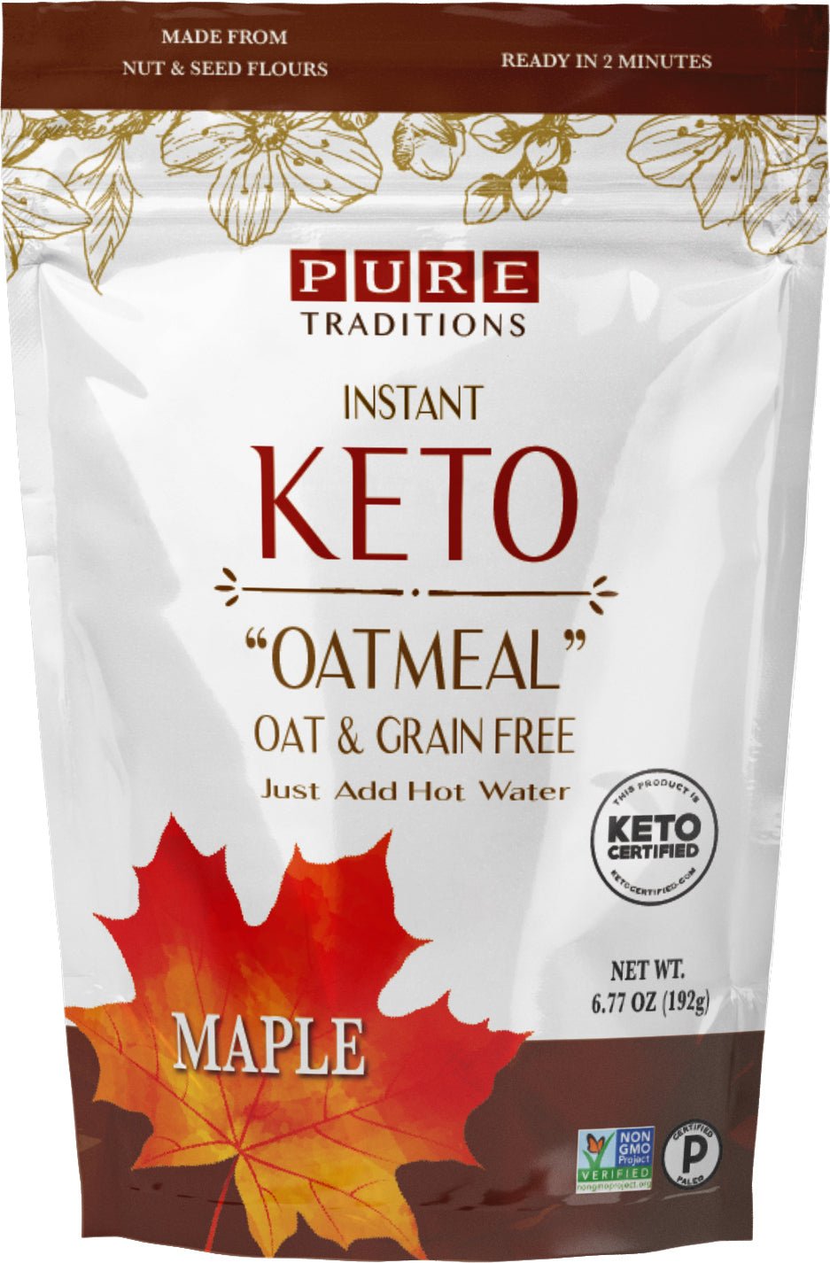 Instant Keto Oatmeal, Maple