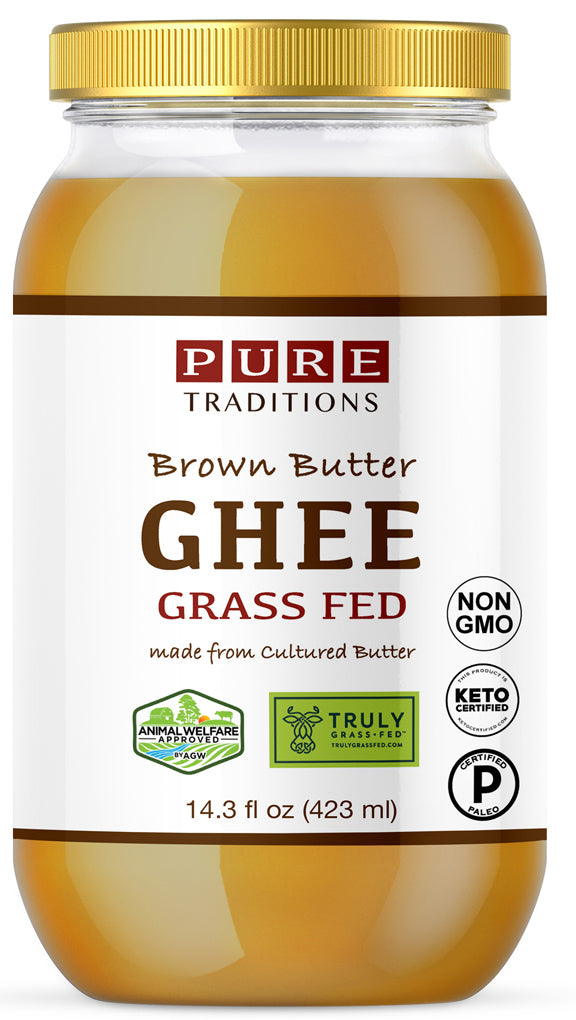 Ghee, Cultured Grass-Fed Brown Butter Style