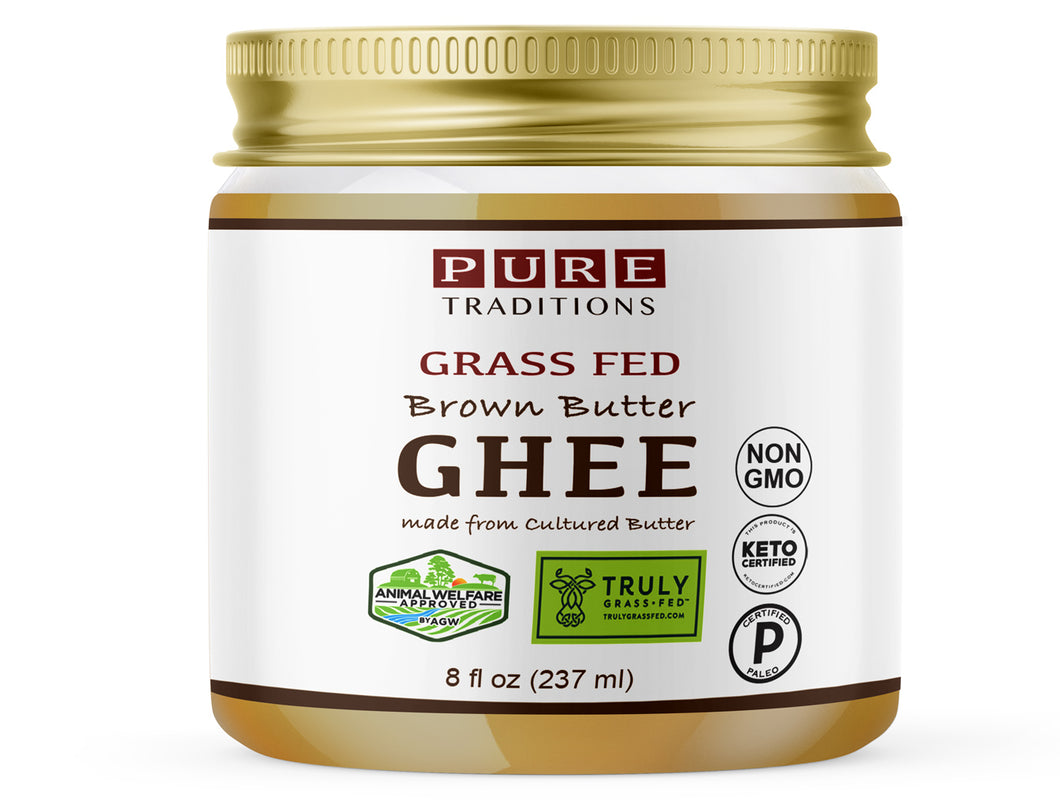 Ghee, Cultured Grass-Fed Brown Butter Style
