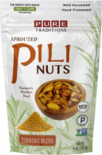 Load image into Gallery viewer, Sprouted Pili Nuts, Turmeric Blend
