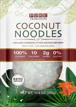 Load image into Gallery viewer, Coconut Noodles - Low Carb, Keto Certified.
